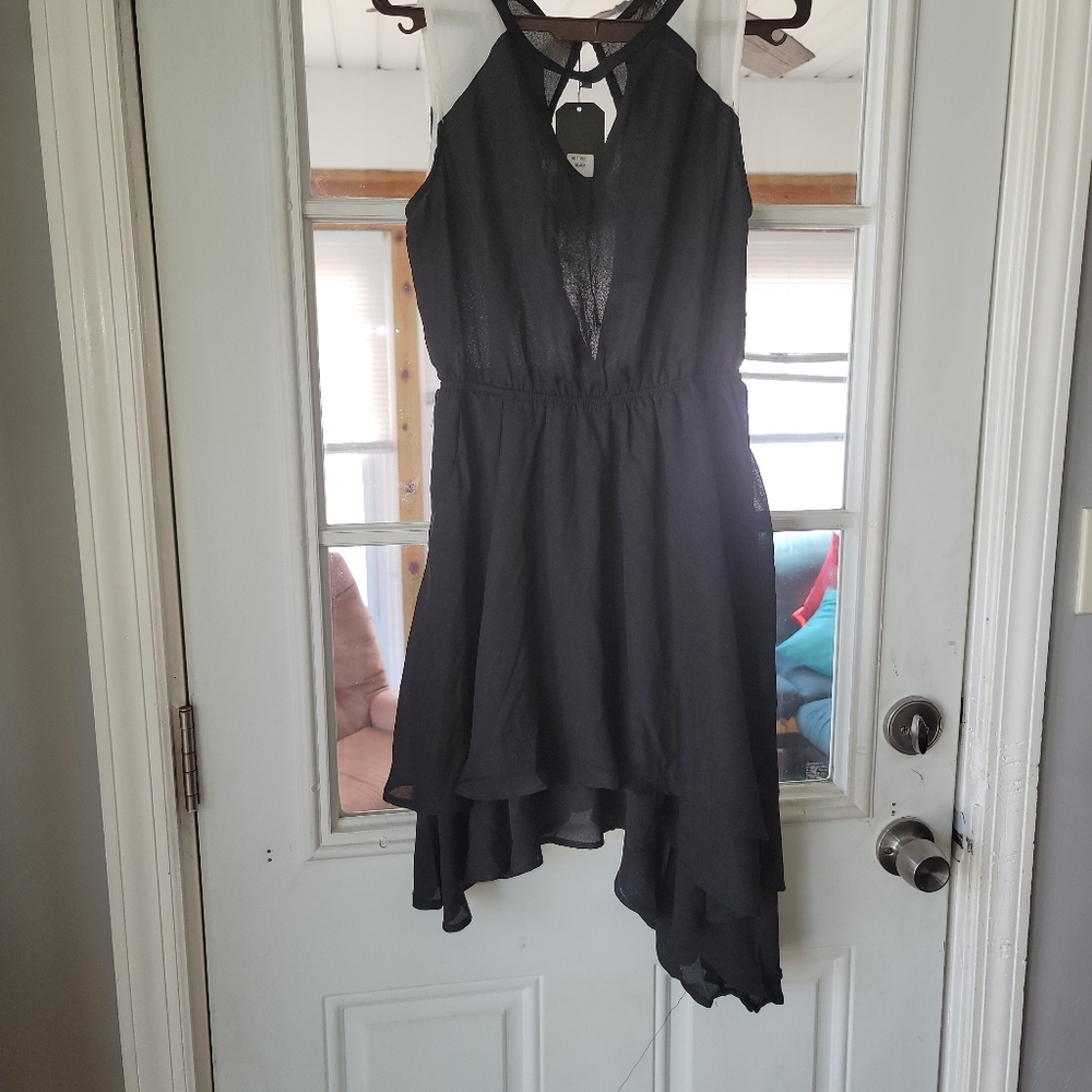 New Very J Black and White Dress Size Large